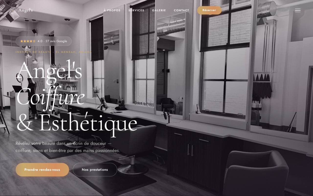 Angel's Coiffure & Esthétique — Tunis