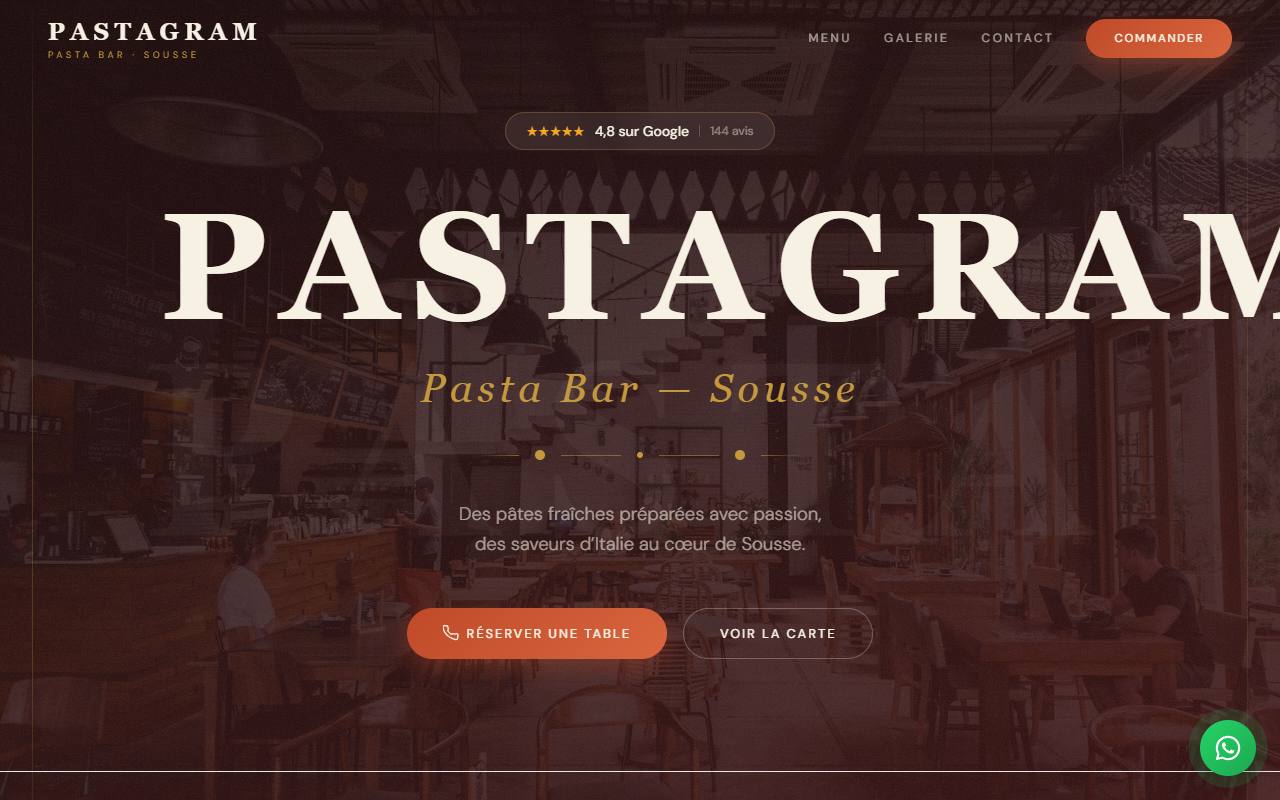 Pastagram Pasta Bar — Sousse